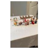 Vintage Character Christmas Collection: Homco Santa Mice, Garfield & Holiday Carolers