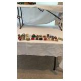 Complete Collection of Miniature Purse Figurines - 22 Piece "Just the Right Style" Textured Resin Set
