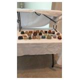 Huge Designer-Style Miniature Purse Collection - 27 Piece Jeweled & Textured Resin Set