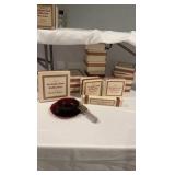 Avon 1876 Cape Cod Collection – Full Ruby Red Dessert Service – 26 Piece Set