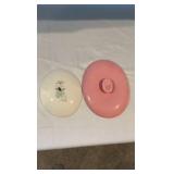 Vintage Corning Ware Replacement Lids - Floral Bouquet & Pink Buffet Server