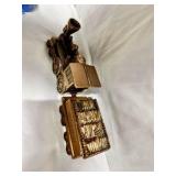 Vintage Collectible Banthrico General W&A.R.R. Railroad Steam Locomotive coin bank