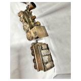 Vintage Collectible Banthrico General W&A.R.R. Railroad Steam Locomotive coin bank