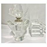 high end Shannon crystal perfume bottle