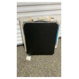 Adjustable Height Folding Table with Padded Surface