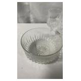 Vintage Crystal Tableware Collection - 5 Pieces