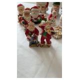 Eclectic "Santas Through the Decades" Multi-Style Holiday Lot - 30+ Pieces