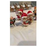 Vintage Character Christmas Collection: Homco Santa Mice, Garfield & Holiday Carolers