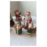 Holiday Santa Collection: Historical Series, Rocking Mr. & Mrs. Claus, and Whimsical Decor