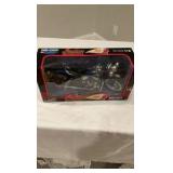 New Ray 1/6 Scale Indian Chief Die-Cast Motorcycle - Blue with Saddlebags - NIB