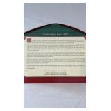 Hallmark Keepsake Collector’s Club 2001 Membership Ornament Set - Lettera, Globus & Mrs. Claus