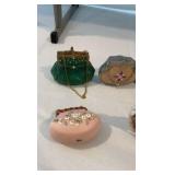Huge Designer-Style Miniature Purse Collection - 27 Piece Jeweled & Textured Resin Set
