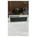 Vintage Radio Duo – GE Cathedral Model 7-4100JA & Realistic Pocket AM Transistor