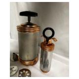 Vintage Mirro cookie and pastry press with accessories