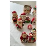Eclectic "Santas Through the Decades" Multi-Style Holiday Lot - 30+ Pieces