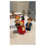 Vintage Character Christmas Collection: Homco Santa Mice, Garfield & Holiday Carolers