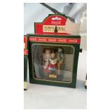 Vintage Coca-Cola Town Square Collection & Pepsi-Cola Collectible Ornament Set