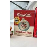 Vintage Campbell’s Soup & McDonald’s Collectible Ornament Lot - Hallmark & More