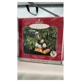 Disney Collectible Ornament Lot - Hallmark Keepsake & Enesco - Mickey, Goofy & Pocahontas