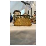 Vintage Hand-Painted Resin Trinket Box Collection – 15 Piece Textured Miniature Purse Set