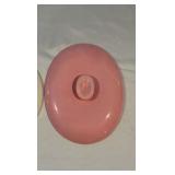 Vintage Corning Ware Replacement Lids - Floral Bouquet & Pink Buffet Server