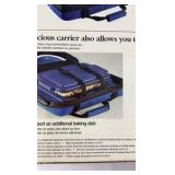 Anchor Hocking “Carry-Outs” 3-Piece Insulated Food Carrier Set – Blue – New in Box