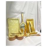 Art Deco Pearlized Vanity Set