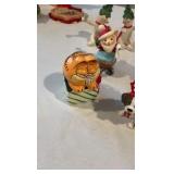 Vintage Character Christmas Collection: Homco Santa Mice, Garfield & Holiday Carolers