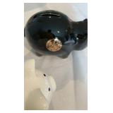 Eclectic Vintage Coin Bank Collection - Intel, University of Maryland & Blue Floral Mouse