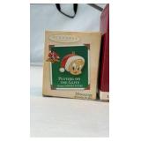 Looney Tunes Collectible Ornament Lot - Hallmark Keepsake & Magic of Crystal - Boxed