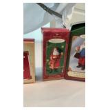 Hallmark Keepsake Santa Claus Ornament Collection - 7 Piece Lot - Includes Special Edition & Pewter