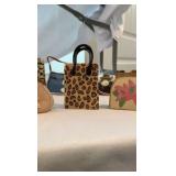 Complete Collection of Miniature Purse Figurines - 22 Piece "Just the Right Style" Textured Resin Set