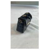 Vintage Roger Gimbel Accessories Navy Blue Croc-Embossed Miniature Purse