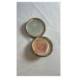 Vintage Hans Jensen Danish Silver-Plated Compact - Repoussé Tavern Scene