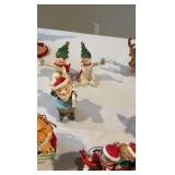 Vintage Character Christmas Collection: Homco Santa Mice, Garfield & Holiday Carolers