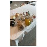 Vintage Ceramic & Glass Piggy Bank Collection - Hand-Painted & Specialty Set of 14