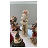 Holiday Santa Collection: Historical Series, Rocking Mr. & Mrs. Claus, and Whimsical Decor