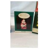 Vintage Coca-Cola Town Square Collection & Pepsi-Cola Collectible Ornament Set