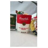 Vintage Campbell’s Soup & McDonald’s Collectible Ornament Lot - Hallmark & More