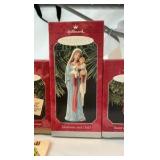 Hallmark Keepsake & Norman Rockwell Multi-Series Ornament Lot - Mary