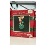 Vintage Enesco Treasury of Christmas Ornament Lot - 8-Piece Series Collection - Boxed