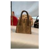 Vintage Hand-Painted Resin Trinket Box Collection – 15 Piece Textured Miniature Purse Set