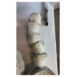 Vintage Fine China & Serving Lot – Signature Collection “Coronet” 43-Piece Service + W.S. George Platter