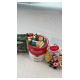 Vintage Campbell’s Soup & McDonald’s Collectible Ornament Lot - Hallmark & More