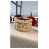 Vintage Hand-Painted Resin Trinket Box Collection – 15 Piece Textured Miniature Purse Set