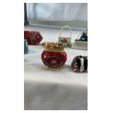 Huge Lot of 20+ Miniature Collectible Purses & Trinket Boxes - Fashion Themes