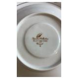 Vintage Fine China & Serving Lot – Signature Collection “Coronet” 43-Piece Service + W.S. George Platter