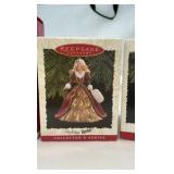 Hallmark Keepsake Barbie Ornament Collection - 9 Piece Collector Series Lot - Boxed