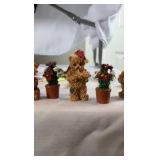 Vintage Holiday Small Items Lot – Coca-Cola Magnets, Wind Chimes, & Musical Bears – 18+ Piece Collection