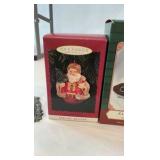 Hallmark Keepsake Santa Claus Ornament Collection - 7 Piece Lot - Includes Special Edition & Pewter